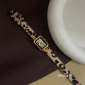 Avalina Snake Head Leopard Watch [57PZX928]