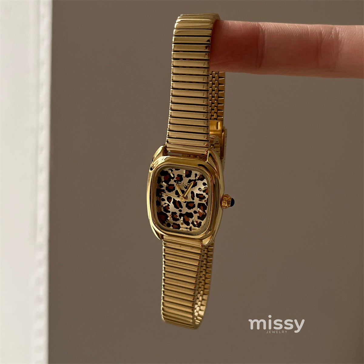 Avalina Snake Head Leopard Watch [J4I9LMJT]