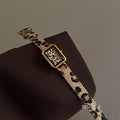 Avalina Snake Head Leopard Watch [4EM6J3K6]