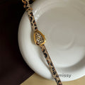Avalina Snake Head Leopard Watch [6GOZPCOR]