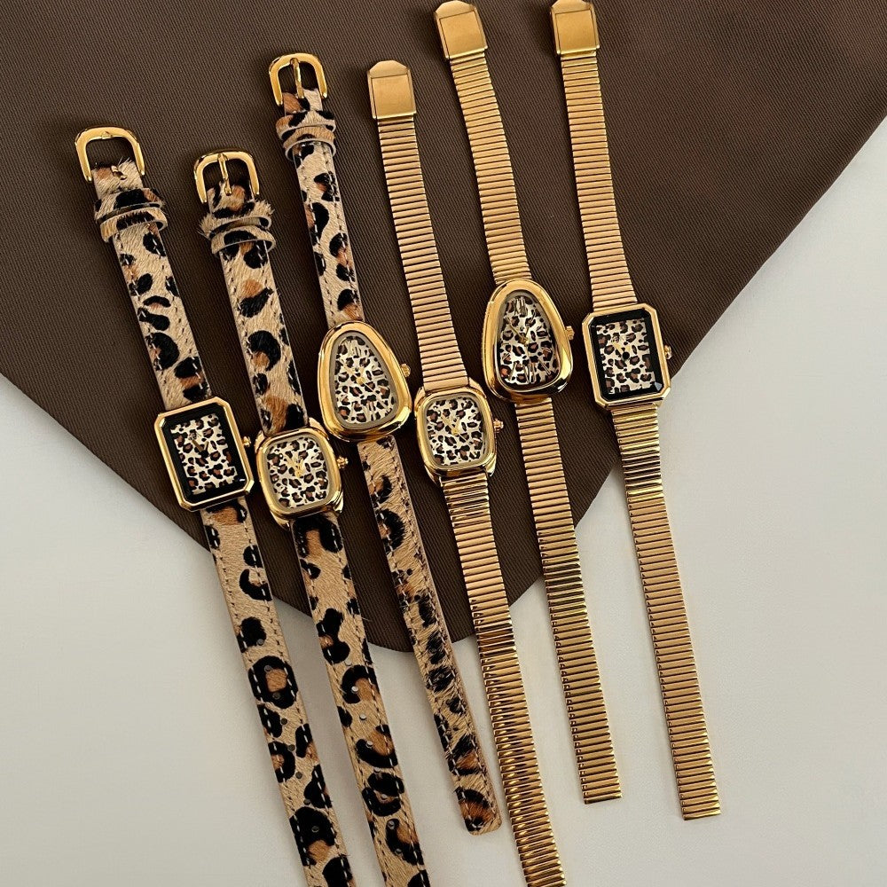 Avalina Snake Head Leopard Watch [8JLQXVE5]