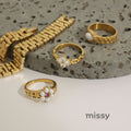 Avalina Watch Strap Ring