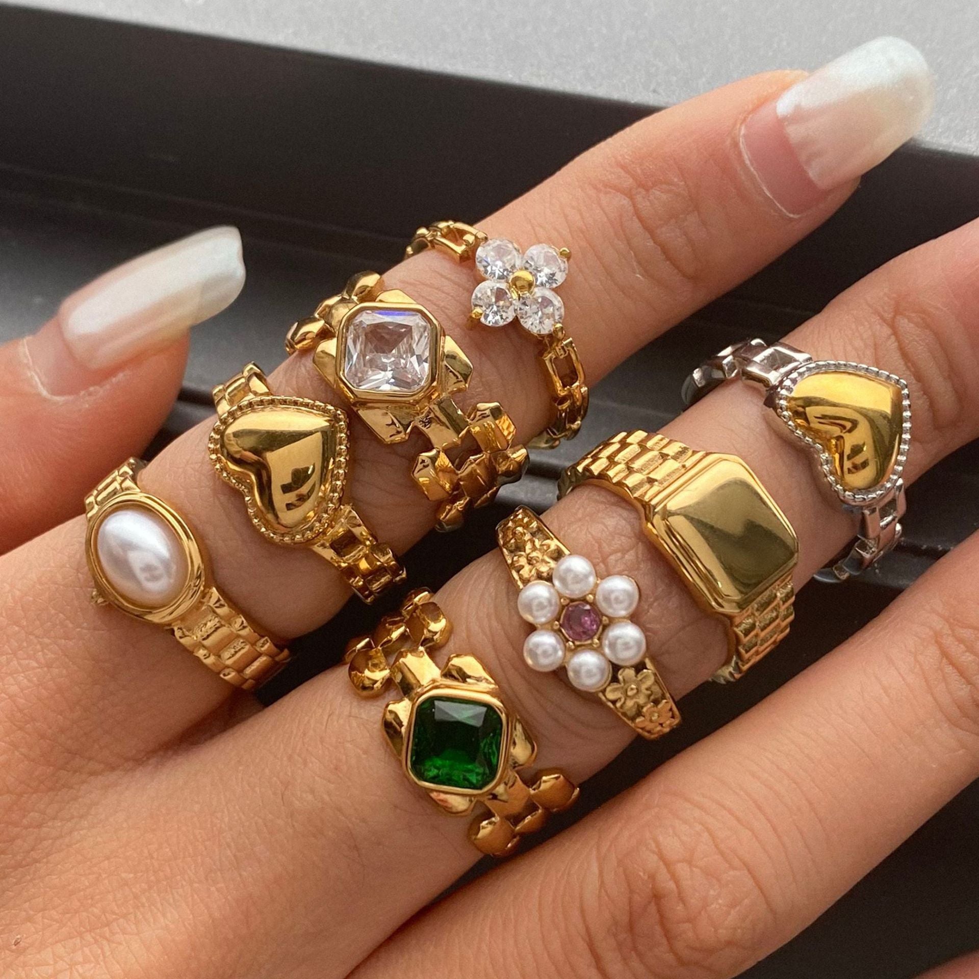 Avalina Watch Strap Ring
