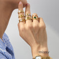 Avalina Watch Strap Ring