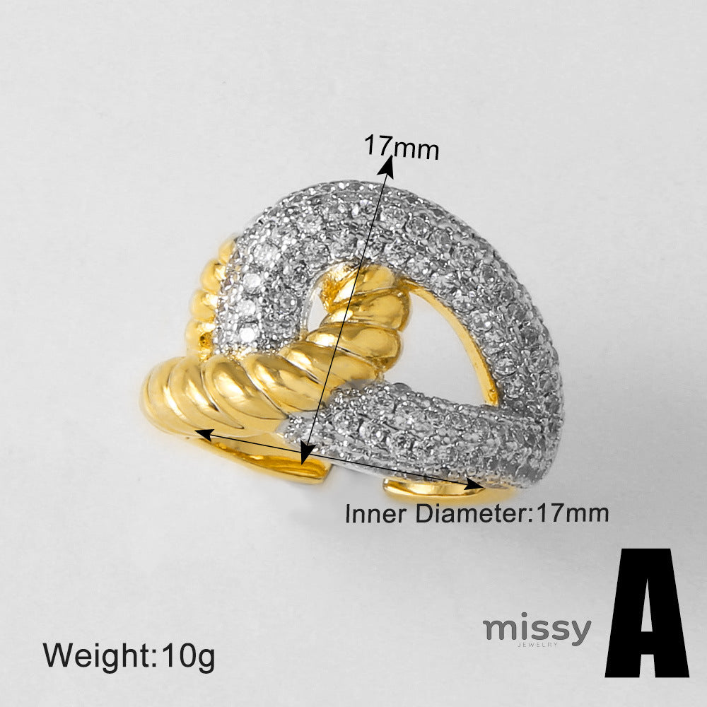 Ayah Dual-Tone Leopard Ring [IX1FQPF7]