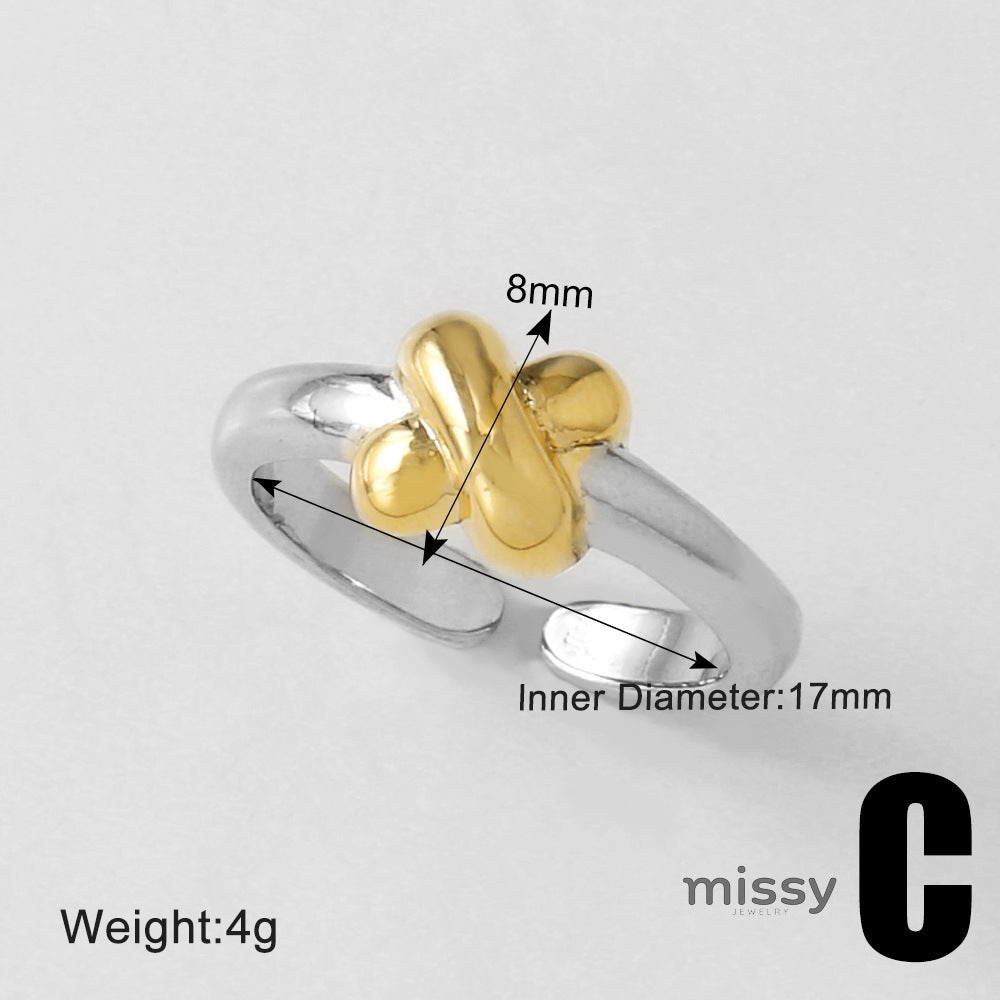 Ayah Dual-Tone Leopard Ring [STVENOQQ]