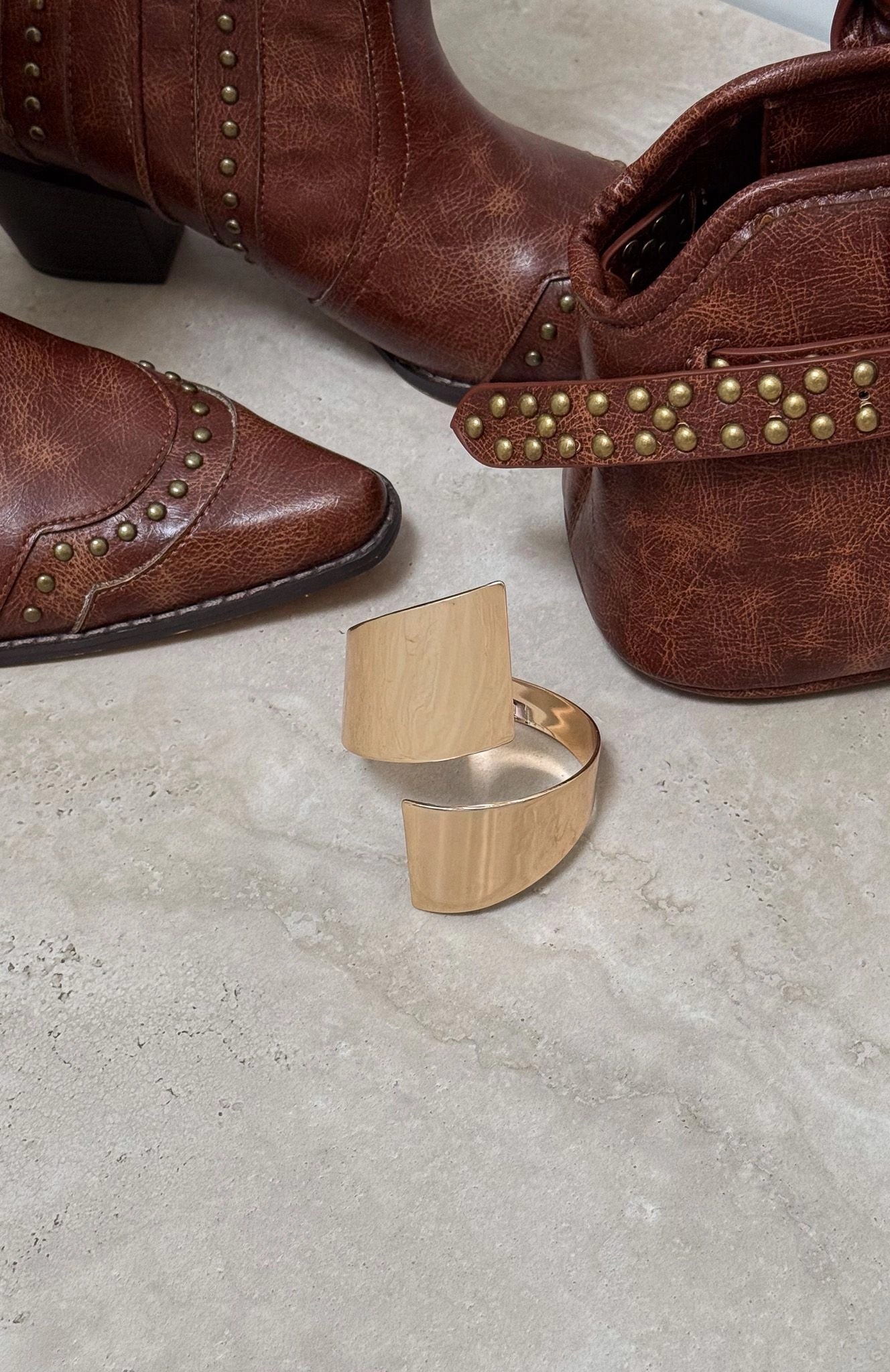 Missy Jewelry Ayelet Signature Gold Cuff