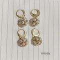 Aylah Shimmer Zircon Hoops [72F33TD7]