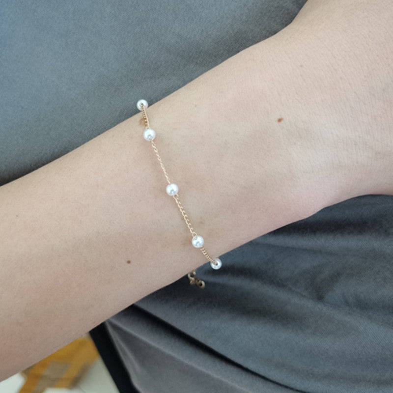 Azlynn Dainty Pearl Bracelet [CP3AQ1E2]