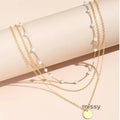 Baileigh Layered Pearl Necklace [6GQNKHAV]
