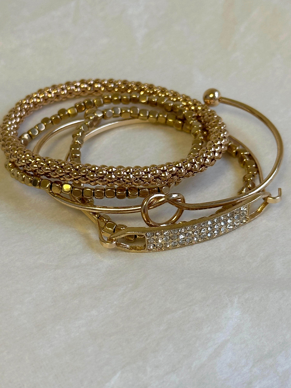 Baroque Pearl and Crystal Bracelet Set [WKOC7ZMB]