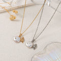 Baroque Pearl Fish Pendant Necklace [BBK5Z8WD]