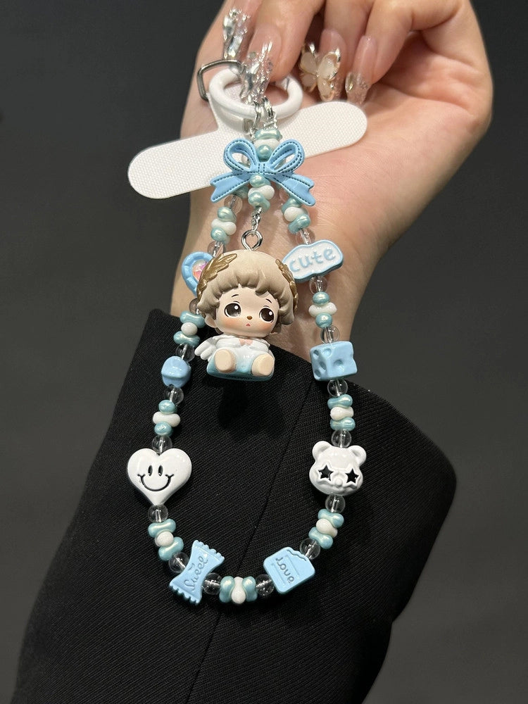 Beaded Angel Phone Charm [EI20IQHK]