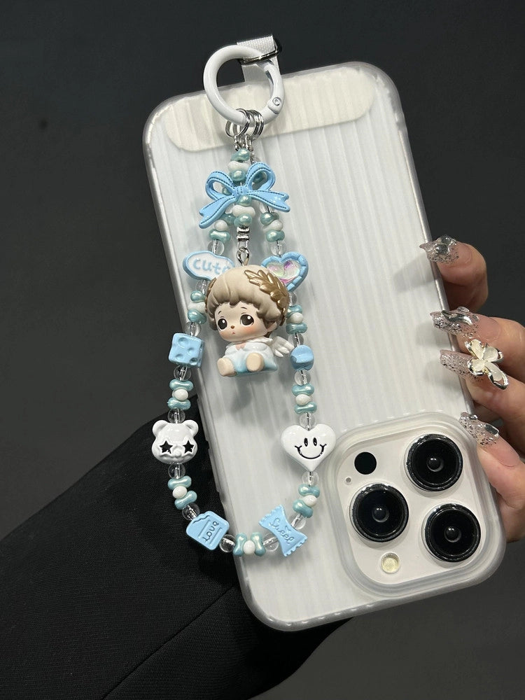 Beaded Angel Phone Charm [FXYMY5IY]