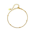 Beaded Chain Anklet [Y1T75JOT]