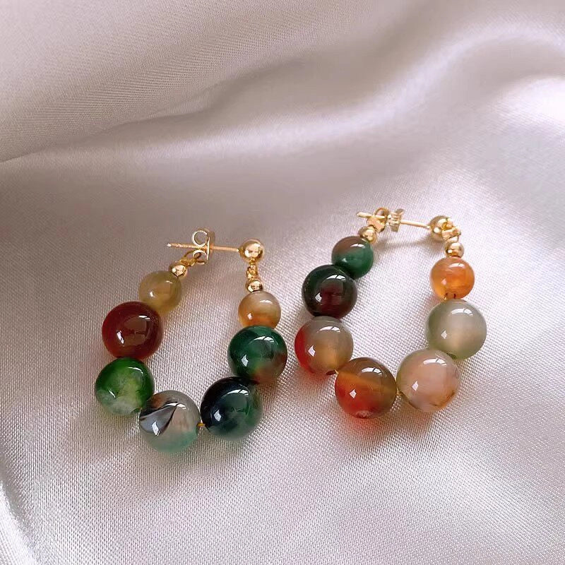 Beaded Drop Earrings [E0IQNKX3]