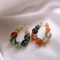 Beaded Drop Earrings [65SYTENE]