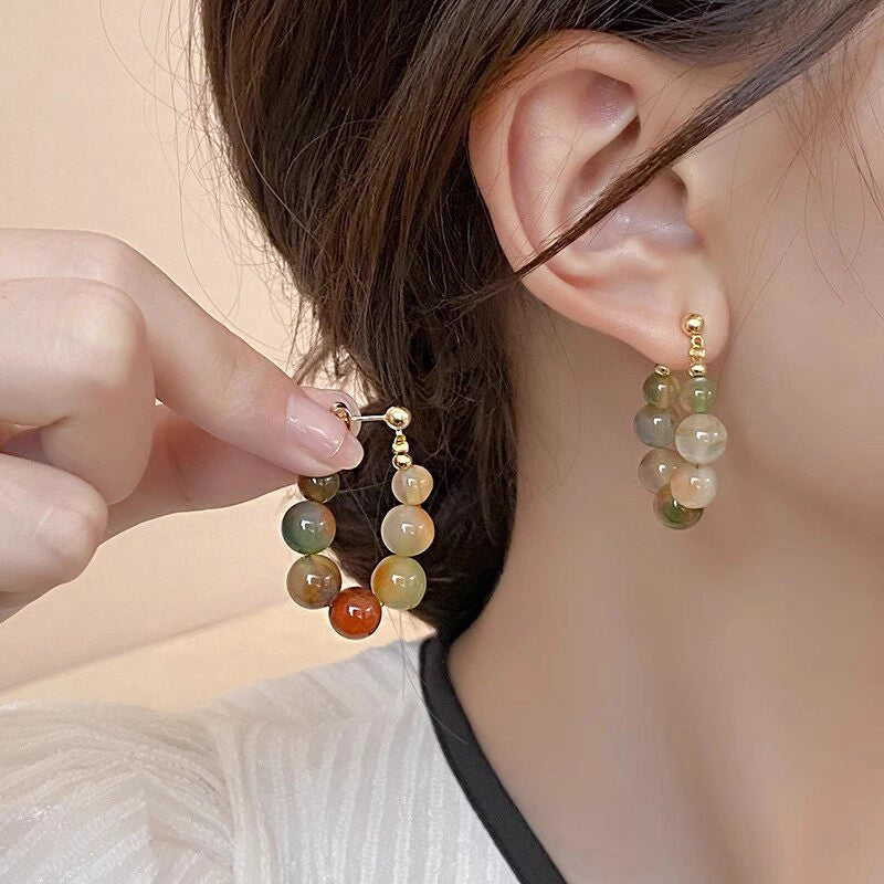 Beaded Drop Earrings [E0IQNKX3]