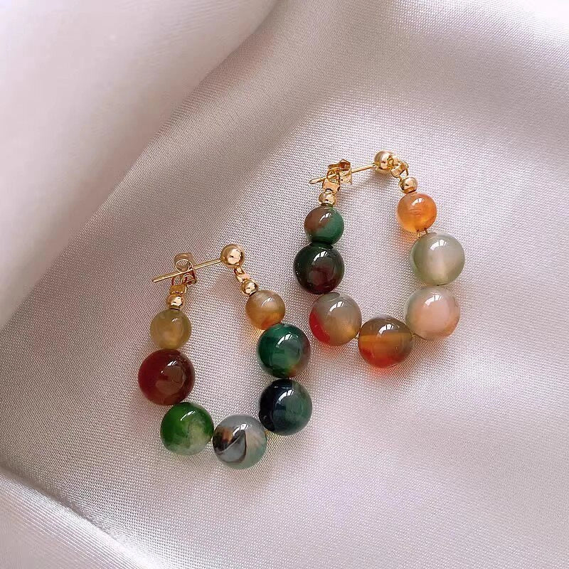 Beaded Drop Earrings [G8AZ6QNL]