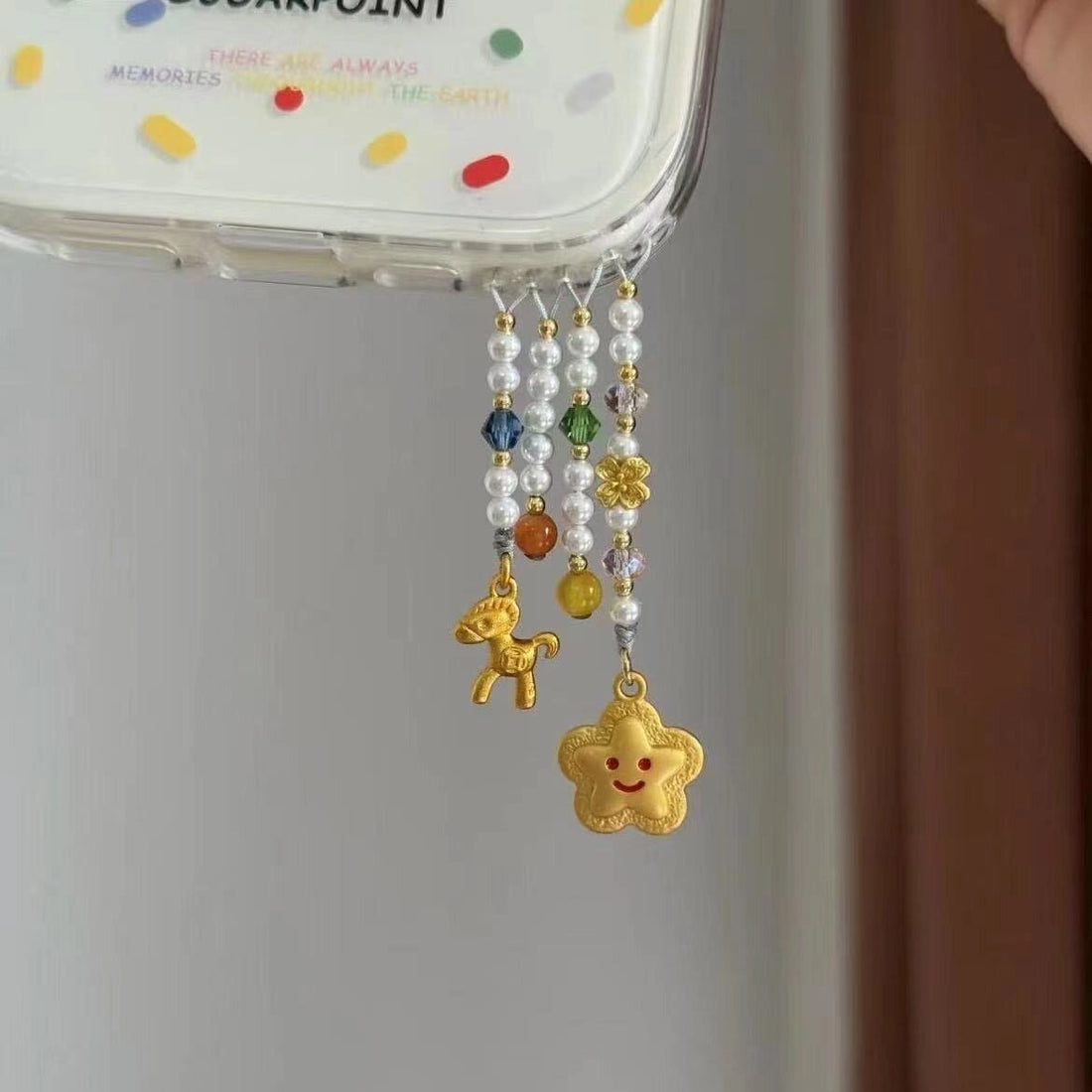 Beaded Phone Charm Lanyard [QVZYBEJM]