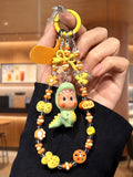 Beaded Phone Charm Wrist Strap [A0ARWTRJ]