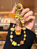 Beaded Phone Charm Wrist Strap [XIH7WXH4]