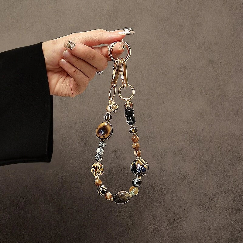 Beaded Phone Wrist Chain [ZHLIZUET]