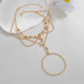 Beaded Tassel Toe Anklet [FBI3YFQZ]