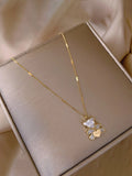 Bear Pendant Necklace [PJ1TZ5QL]