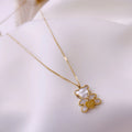 Bear Pendant Necklace [EVX30C52]