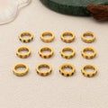 Birthstone Circle Pendant Necklace [I5KINYOK]
