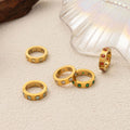 Birthstone Circle Pendant Necklace [8W9UDMKS]