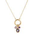 Birthstone Pendant Chain Necklace [MQ8JYJDA]