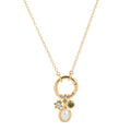 Birthstone Pendant Chain Necklace [7X28QAT7]
