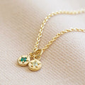 Birthstone Pendant Necklace [12ZE8HKB]