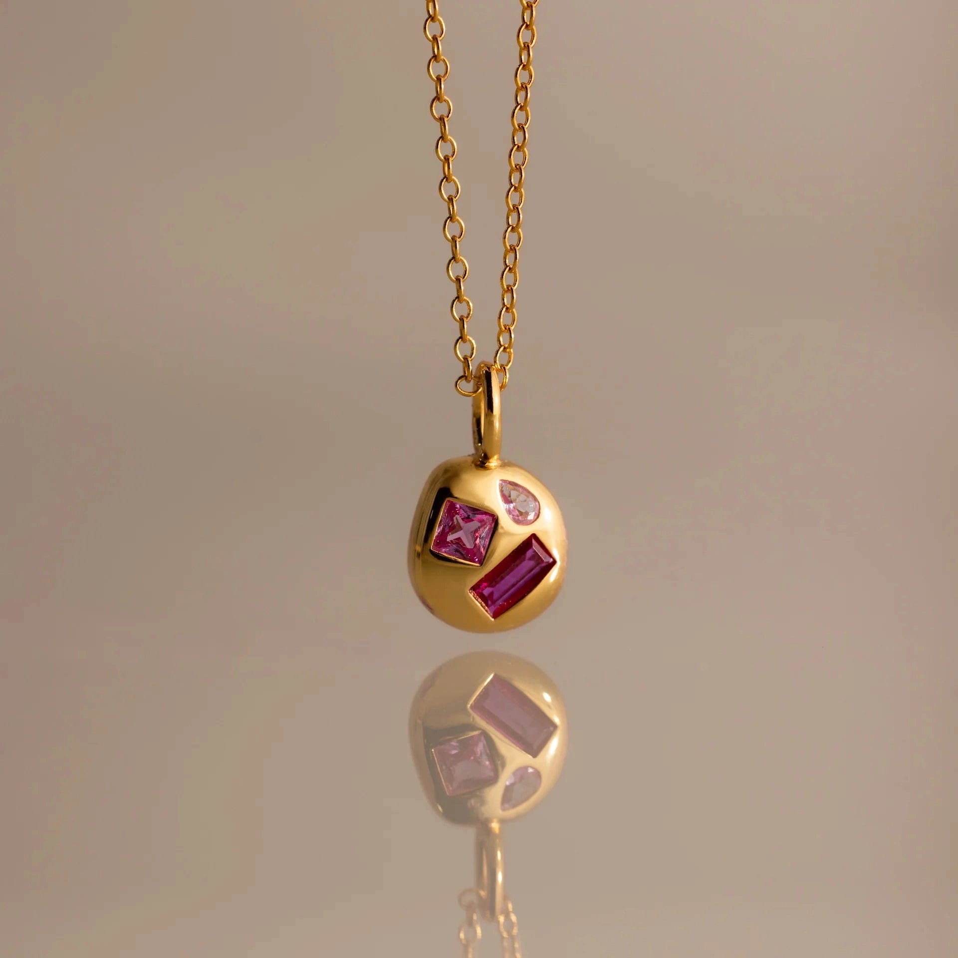Birthstone Pendant Necklace [WOFYKB6W]