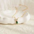 Birthstone Pendant Necklace [13AE5SX1]