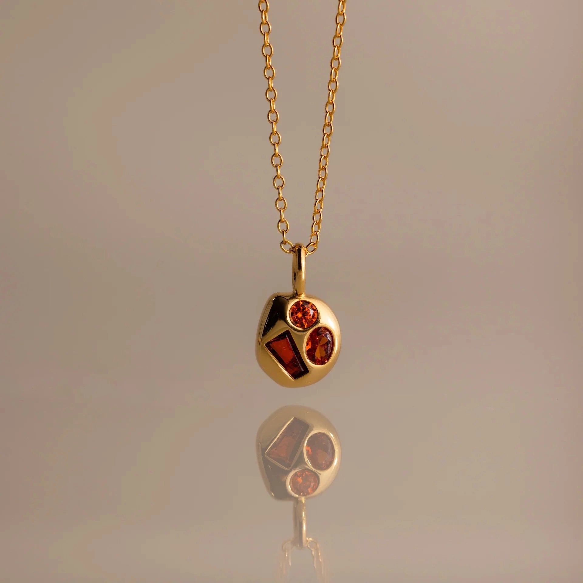 Birthstone Pendant Necklace [N8ZAS62P]