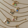 Birthstone Pendant Necklace [E8A1V55Q]