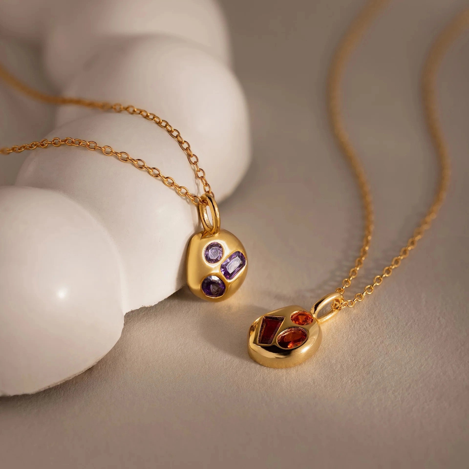 Birthstone Pendant Necklace [W0WS5I4C]