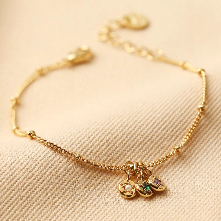 Birthstone Pendant Necklace [UWSNHTAD]