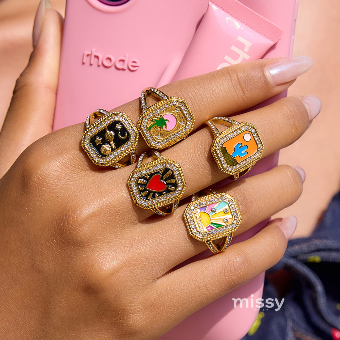 Blakelee Modern Emblem Ring [Z7V3Q44V]