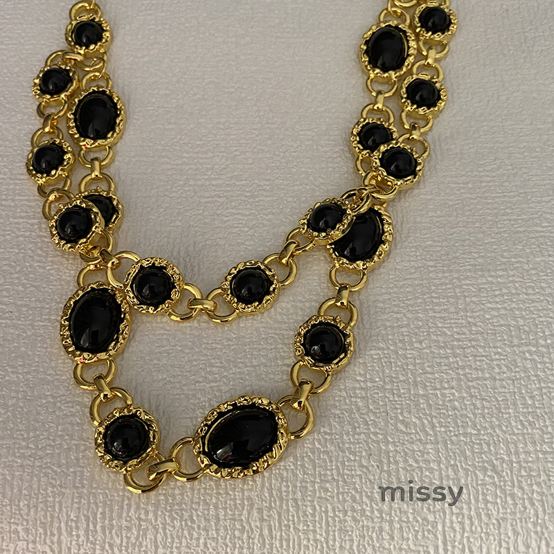 Blimy Baroque Statement Necklace [7PFS04WU]