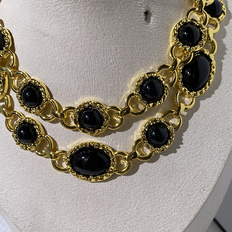 Blimy Baroque Statement Necklace [7PFS04WU]