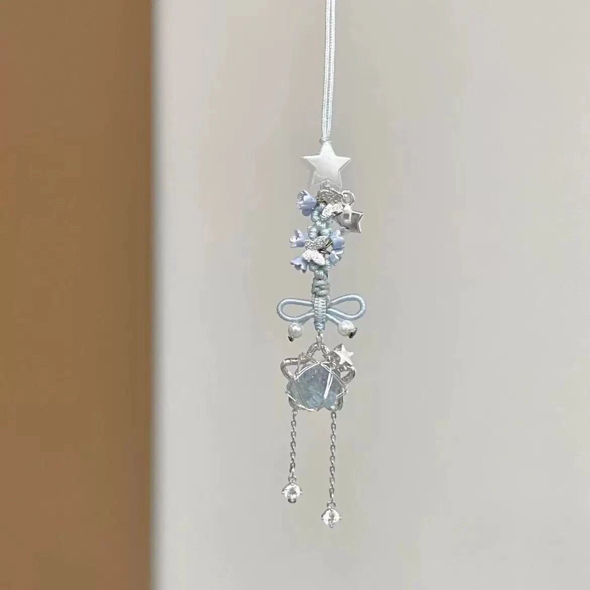 Blue Star Braided Rope Charm [ZY5L7PPE]