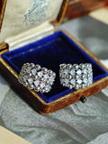 Braided C-Ring Zircon Earrings [52VJGPIM]