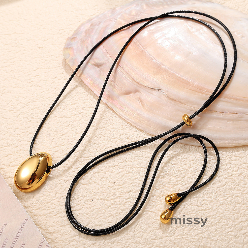 Brandy Pearl Drop Necklace [0WUTEGJI]