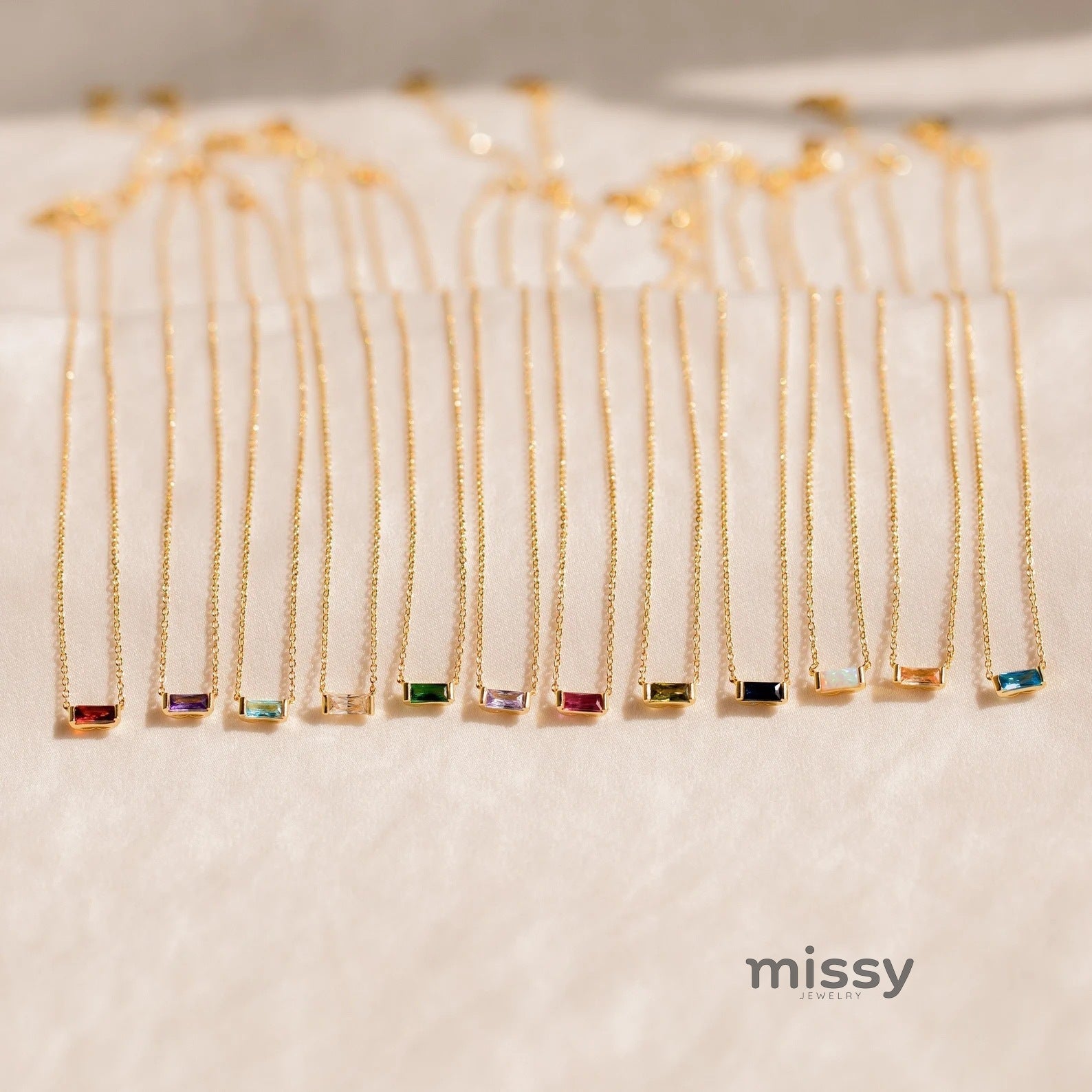 Bree Dainty Birthstone Necklace [HD9Y6P8U]