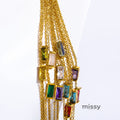 Bree Dainty Birthstone Necklace [IFXQKRBM]