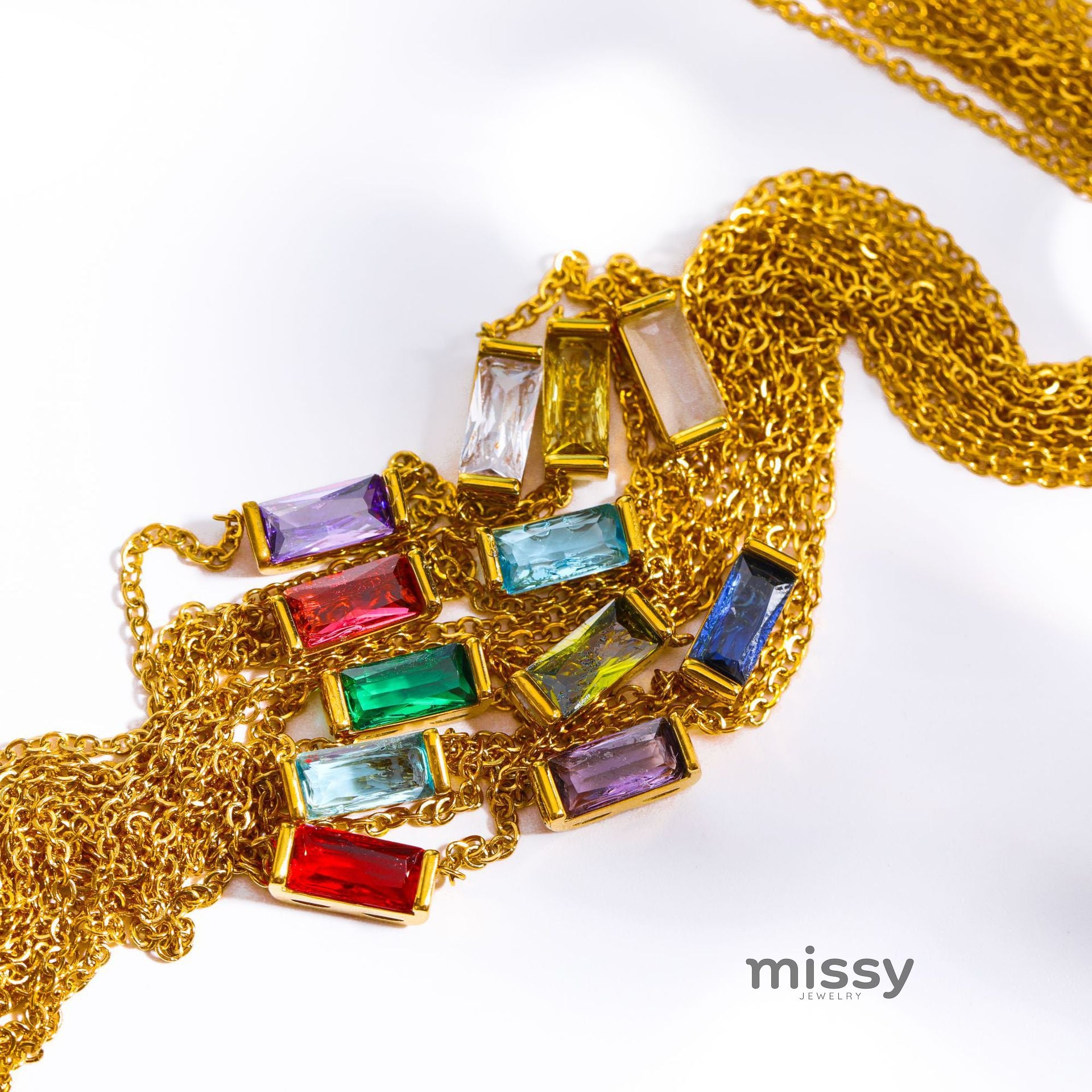 Bree Dainty Birthstone Necklace [GB4QBKH1]
